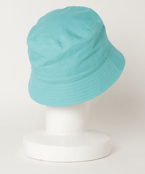 X-girl（エックスガール）の「MILLS LOGO BUCKET HAT（ハット・レディース・ホワイト/ブラック/グリーン・ONE SIZE）」の4枚目の写真