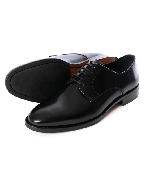 Berwick バーウィック プレーントゥ 5225 ゴム×レザー ソール（ドレス