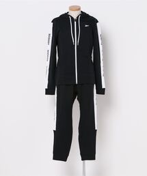 セール ブランド古着 Reebok リーボック メンズ のセットアップ ブラック 黒色系 古着通販 Zozoused