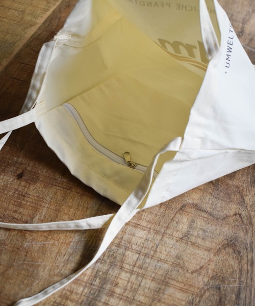 HWG_5(エイチダブルゴー)の「キャンバストートバッグ(トートバッグ・レディース・アイボリー・FREE)」の10枚目の写真