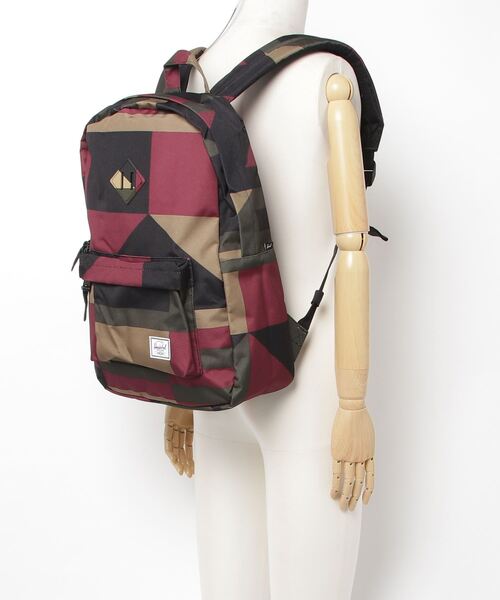Herschel Supply（ハーシェルサプライ）の「Herschel Supply バックパック15PC収納 21.5L（バックパック/リュック・メンズ・グレー/カモフラージュ/ワイン・FREE）」の13枚目の写真