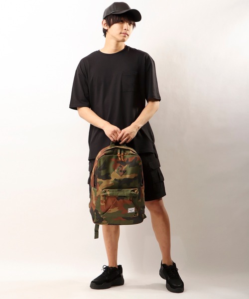 Herschel Supply（ハーシェルサプライ）の「Herschel Supply バックパック15PC収納 21.5L（バックパック/リュック・メンズ・グレー/カモフラージュ/ワイン・FREE）」の9枚目の写真