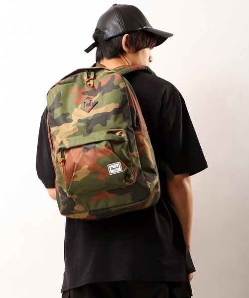 Herschel Supply（ハーシェルサプライ）の「Herschel Supply バックパック15PC収納 21.5L（バックパック/リュック・メンズ・グレー/カモフラージュ/ワイン・FREE）」の11枚目の写真