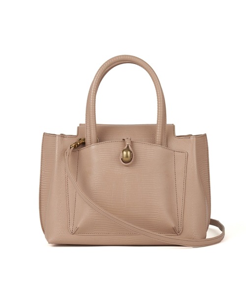 TOFF&LOADSTONE（トフアンドロードストーン）の「オーサム（M）（ハンドバッグ・レディース・ブラック/ライトベージュ/グレー系その他/グレー系その他2/ライトピンク/ブルー/ライトイエロー/パープル/ピンク系/ブルー系/ライトイエロー系/パープル系・FREE）」の12枚目の写真