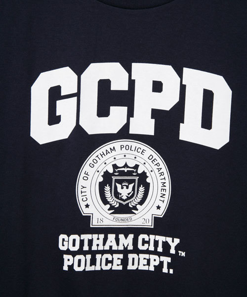mtg.（モンタージュ）の「【BAT MAN（バットマン）】 DKR GCPD TEE（Tシャツ/カットソー・メンズ・アッシュグレー/ネイビー・SMALL/LARGE/X-LARGE/MEDIUM）」の3枚目の写真