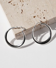 SIGNAL | 【SIGNAL/シグナル】silver925 Hoop Pierce 28mm/ シルバー925 フープピアス(ピアス(両耳用))