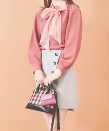 チェックミニショルダーバッグ