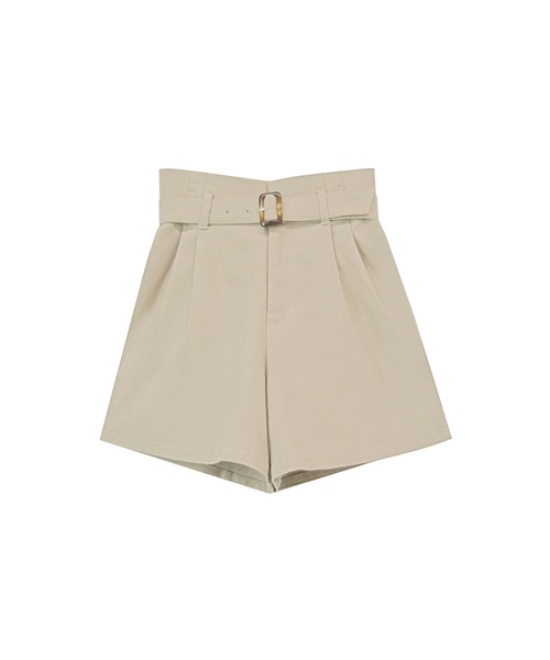 ADIRA（アディラ）の「ベーシックショートパンツ（その他パンツ・レディース・キャメル/ベージュ・MEDIUM）」の6枚目の写真