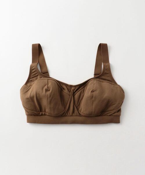 ＜ABOUT＞GELE BRA MD.BROWN/ブラ