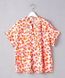 DIANE von FURSTENBERG | ＜DIANE von FURSTENBERG（ダイアン フォン ファステンバーグ）＞レオパードプリント プルオーバーブラウス ■■■(シャツ/ブラウス)