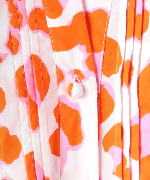 DIANE von FURSTENBERG（ダイアンフォンファステンバーグ）の「＜DIANE von FURSTENBERG（ダイアン フォン ファステンバーグ）＞レオパードプリント プルオーバーブラウス ■■■（シャツ/ブラウス・レディース・レッド・X-SMALL/SMALL）」の6枚目の写真