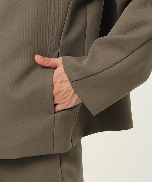 tk.TAKEO KIKUCHI(ティーケータケオキクチ)の「◆トリプルクロスショートタイロッケンジャケット(ブルゾン・メンズ・ブラック/サックスブルー/ブラウン系・01/02/03)」の22枚目の写真