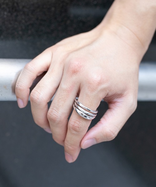 RAGEBLUE（レイジブルー）の「デザインリング/953367（リング・メンズ・ホワイト/オフホワイト/その他1/その他4/その他5/その他6/その他8/ブラック系その他/グレー系その他/ブラック/その他7・FREE）」の8枚目の写真