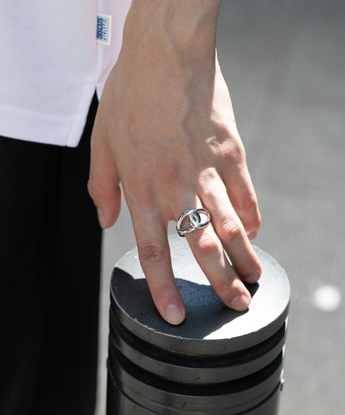 RAGEBLUE（レイジブルー）の「デザインリング/953367（リング・メンズ・ホワイト/オフホワイト/その他1/その他4/その他5/その他6/その他8/ブラック系その他/グレー系その他/ブラック/その他7・FREE）」の12枚目の写真