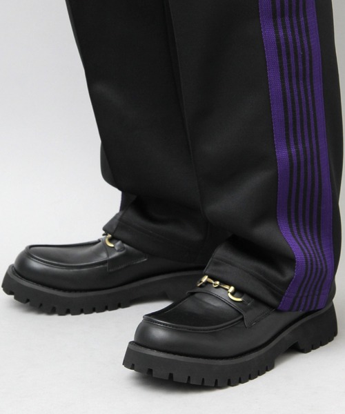 glabella（グラベラ）の「厚底 タンクソール ビットローファー / フェイクレザー スリッポン（ローファー・メンズ・ブラック・S/M/L）」の7枚目の写真