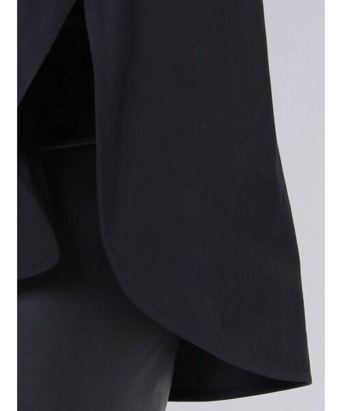 ELENDEEK（エレンディーク）の「ビックカラーショートニットセットブラウス（ニット/セーター・レディース・ブラック/オフホワイト・FREE）」の9枚目の写真