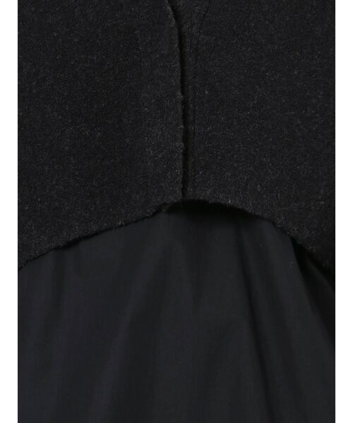 ELENDEEK（エレンディーク）の「ビックカラーショートニットセットブラウス（ニット/セーター・レディース・ブラック/オフホワイト・FREE）」の14枚目の写真