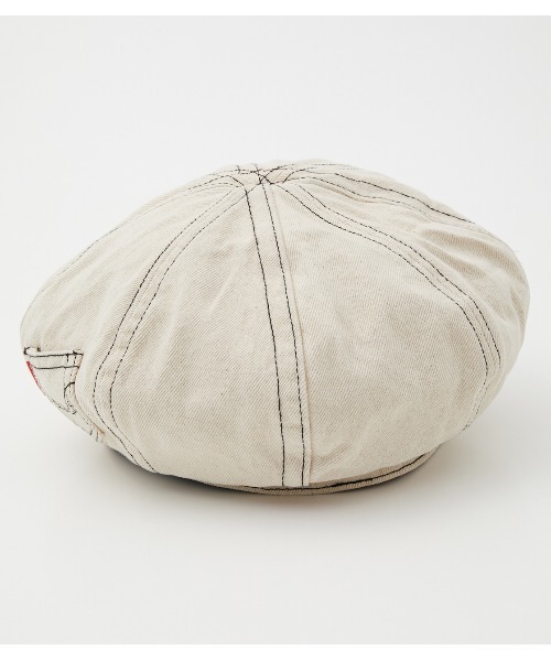 RODEO CROWNS WIDE BOWL(ロデオクラウンズワイドボウル)の「ペインターベレー(ハンチング/ベレー帽・レディース・ブラック/オフホワイト/ブルー・FREE)」の6枚目の写真