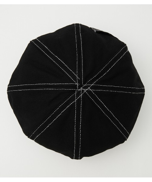 RODEO CROWNS WIDE BOWL(ロデオクラウンズワイドボウル)の「ペインターベレー(ハンチング/ベレー帽・レディース・ブラック/オフホワイト/ブルー・FREE)」の16枚目の写真