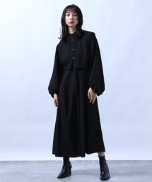 HARE | ２Ｐレースベストタックワンピース(HARE)(ワンピース)