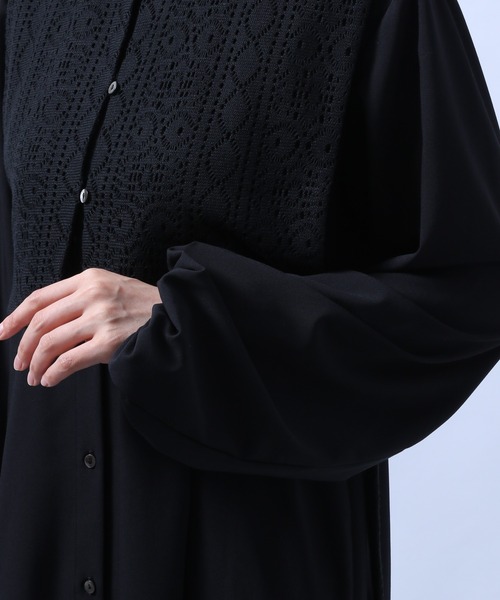 HARE（ハレ）の「２Ｐレースベストタックワンピース(HARE)（ワンピース・レディース・ブラック/オフホワイト・FREE）」の19枚目の写真