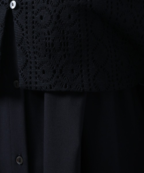 HARE（ハレ）の「２Ｐレースベストタックワンピース(HARE)（ワンピース・レディース・ブラック/オフホワイト・FREE）」の17枚目の写真