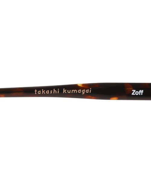 Zoff（ゾフ）の「ボストン型 めがね｜Zoff×takashi kumagai（メガネ・メンズ・ブラック/イエロー/グリーン/ブラウン系その他・FREE）」の18枚目の写真