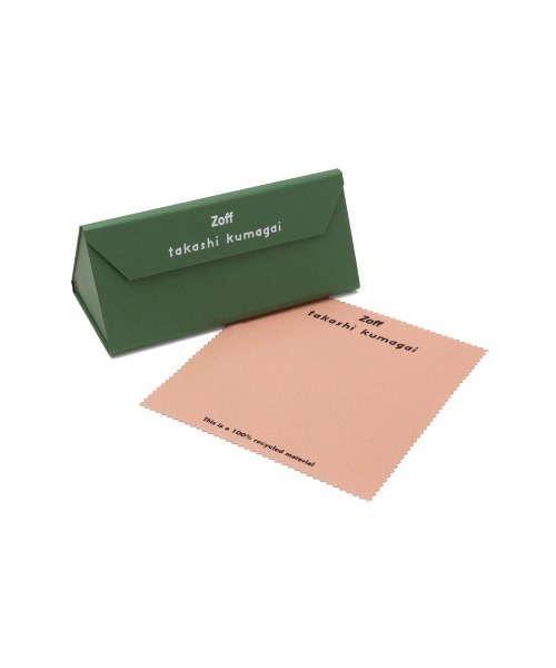 Zoff（ゾフ）の「ボストン型 めがね｜Zoff×takashi kumagai（メガネ・メンズ・ブラック/イエロー/グリーン/ブラウン系その他・FREE）」の8枚目の写真