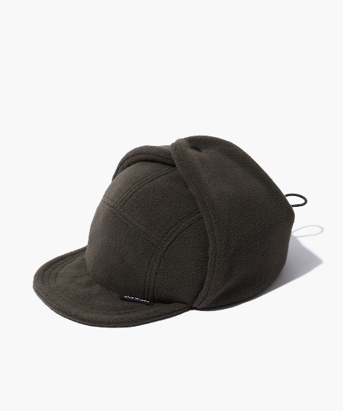 WILD THINGS（ワイルドシングス）の「【WILDTHINGS / ワイルドシングス】POLARTEC WIND FLIGHT CAP（キャップ・メンズ・グレー系その他/オリーブドラブ/ブラック・FREE）」の3枚目の写真