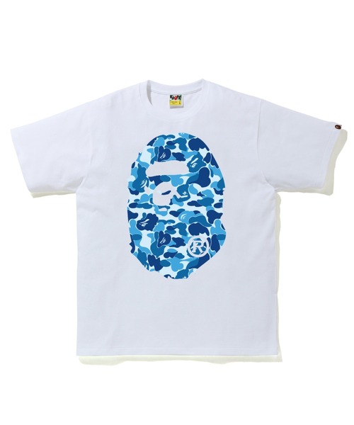 A BATHING APE（アベイシングエイプ）の「ABC CAMO BIG APE HEAD TEE M（Tシャツ/カットソー・メンズ・ブラック×ブルー/ブラック×グリーン/ホワイト×ピンク/ブラック×ピンク/ホワイト×ネイビー/ホワイト×グリーン・MEDIUM/X-LARGE/XXX-LARGE/LARGE/XX-LARGE/SMALL）」の2枚目の写真