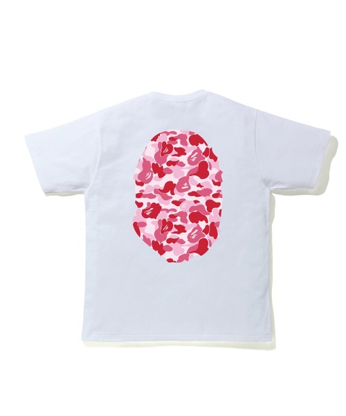 A BATHING APE（アベイシングエイプ）の「ABC CAMO BIG APE HEAD TEE M（Tシャツ/カットソー・メンズ・ブラック×ブルー/ブラック×グリーン/ホワイト×ピンク/ブラック×ピンク/ホワイト×ネイビー/ホワイト×グリーン・MEDIUM/X-LARGE/XXX-LARGE/LARGE/XX-LARGE/SMALL）」の14枚目の写真