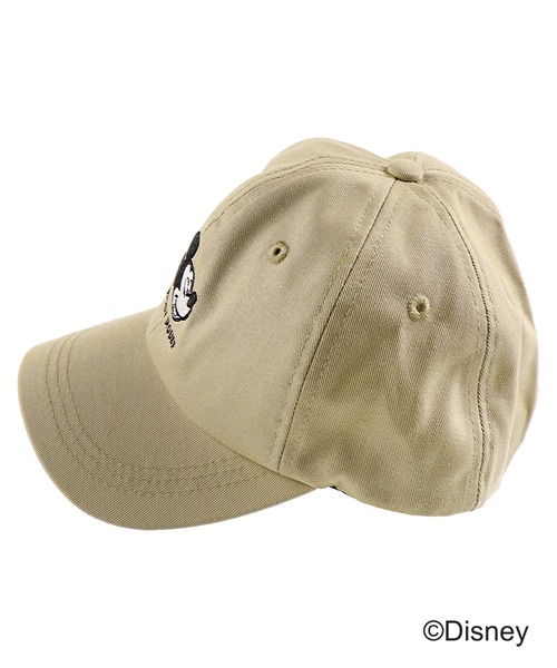 Disney（ディズニー）の「【ミッキー＆ミニーマウス】刺繍キャップ（キャップ・キッズ・ベージュ/ネイビー/ピンク/カーキオリーブ・M/L/S）」の17枚目の写真