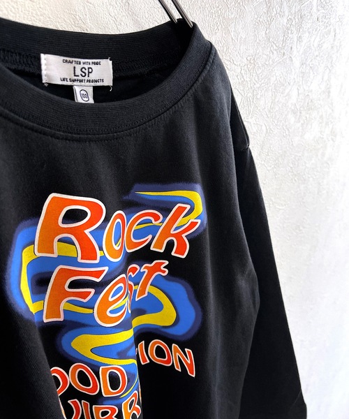 Life Support Products(ライフサポートプロダクツ)の「プリントロンT (L-6699/80~150cm)(Tシャツ/カットソー・キッズ・チャコール/杢グレー/ブルー/ブラウン/ブラック/アイボリー/オフホワイト・110/120/130/140/150/80/90/95/100)」の13枚目の写真