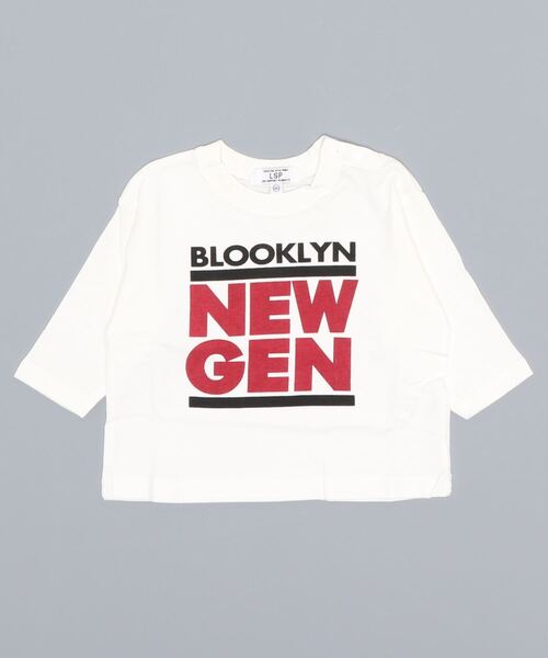 Life Support Products(ライフサポートプロダクツ)の「プリントロンT (L-6699/80~150cm)(Tシャツ/カットソー・キッズ・チャコール/杢グレー/ブルー/ブラウン/ブラック/アイボリー/オフホワイト・110/120/130/140/150/80/90/95/100)」の8枚目の写真