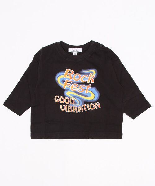 Life Support Products(ライフサポートプロダクツ)の「プリントロンT (L-6699/80~150cm)(Tシャツ/カットソー・キッズ・チャコール/杢グレー/ブルー/ブラウン/ブラック/アイボリー/オフホワイト・110/120/130/140/150/80/90/95/100)」の16枚目の写真