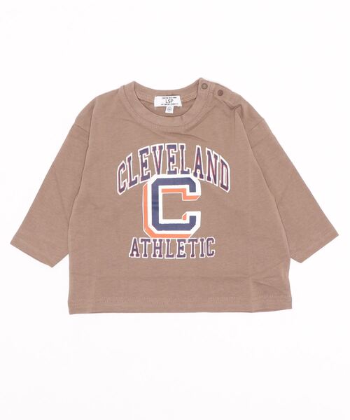 Life Support Products(ライフサポートプロダクツ)の「プリントロンT (L-6699/80~150cm)(Tシャツ/カットソー・キッズ・チャコール/杢グレー/ブルー/ブラウン/ブラック/アイボリー/オフホワイト・110/120/130/140/150/80/90/95/100)」の22枚目の写真