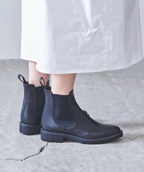 UNITED ARROWS(ユナイテッドアローズ)の「<UNITED ARROWS>サイドゴア ブーツ†(ブーツ・レディース・ブラック・36h/37h/38/35/36/37/35h)」の11枚目の写真