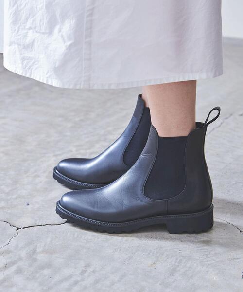 UNITED ARROWS(ユナイテッドアローズ)の「<UNITED ARROWS>サイドゴア ブーツ†(ブーツ・レディース・ブラック・36h/37h/38/35/36/37/35h)」の12枚目の写真