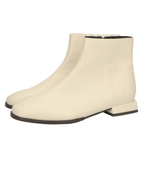 ORiental TRaffic（オリエンタルトラフィック）の「ソフトレザーショートブーツ/11407（ブーツ・レディース・ブラック/ブラウン/ホワイト・S/M/L/LL/3L/SS）」の9枚目の写真