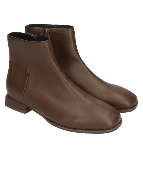 ORiental TRaffic（オリエンタルトラフィック）の「ソフトレザーショートブーツ/11407（ブーツ・レディース・ブラック/ブラウン/ホワイト・S/M/L/LL/3L/SS）」の17枚目の写真