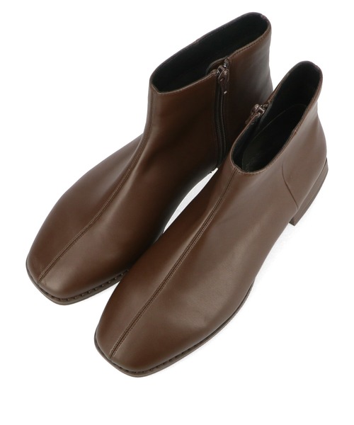 ORiental TRaffic（オリエンタルトラフィック）の「ソフトレザーショートブーツ/11407（ブーツ・レディース・ブラック/ブラウン/ホワイト・S/M/L/LL/3L/SS）」の19枚目の写真