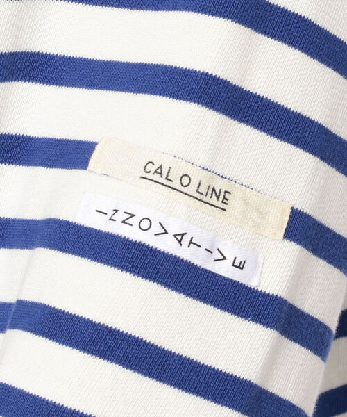 CAL O LINE/キャルオーライン　BASQUE BORDER L/S TEE バスクボーダーロングスリーブティー