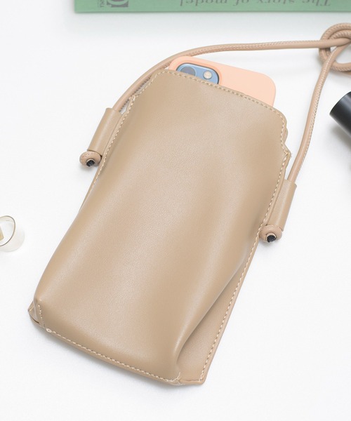 MAISON BREEZE（メゾンブリーズ）の「【MAISON BREEZE】スマートミニマルショルダーバッグ KNF（ショルダーバッグ・レディース・イエロー/グリーン/サックスブルー/ホワイト/ブラック/ベージュ/ブラウン・FREE）」の5枚目の写真