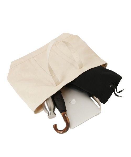 Cricket（クリケット）の「[クリケット] Cricket アルバートンダック生地 トートバッグ ラージ 日本製（トートバッグ・メンズ・ホワイト・FREE）」の9枚目の写真