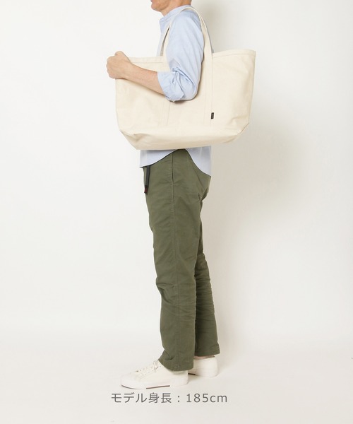 Cricket（クリケット）の「[クリケット] Cricket アルバートンダック生地 トートバッグ ラージ 日本製（トートバッグ・メンズ・ホワイト・FREE）」の6枚目の写真