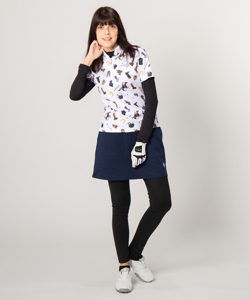 marie claire(マリ・クレール)の「【marie claire:マリ・クレール】レディースレギスカ / ゴルフウェア(スカート・レディース・ネイビー/ホワイト・MEDIUM/LARGE)」の18枚目の写真