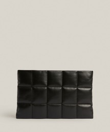 ALLSAINTS | BETTINA LEATHER QUILTED CLUTCH BAG | BETTINA レザー キルト クラッチ バッグ(クラッチバッグ)