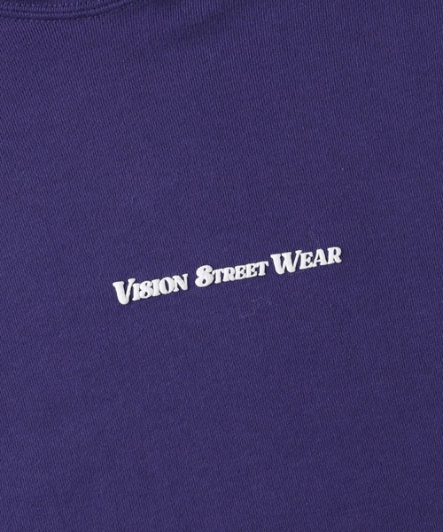 VISION STREET WEAR（ヴィジョンストリートウェア）の「【VISION STREET】ロゴスウェットパーカー（パーカー・メンズ・グリーン/パープル/ブラック・M/S/L/XL）」の10枚目の写真