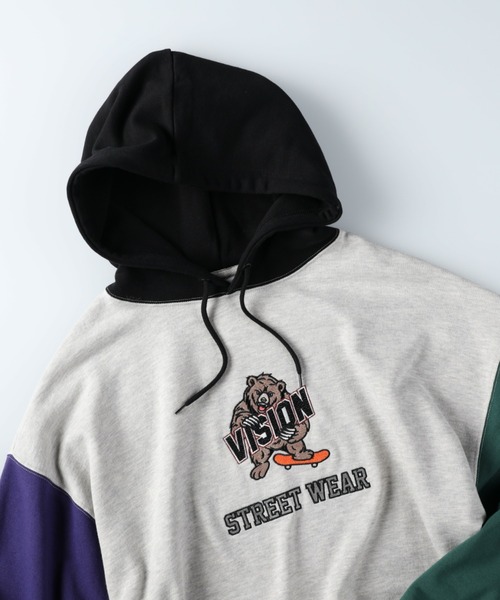 セール】【VISION STREET】ロゴスウェットパーカー（パーカー