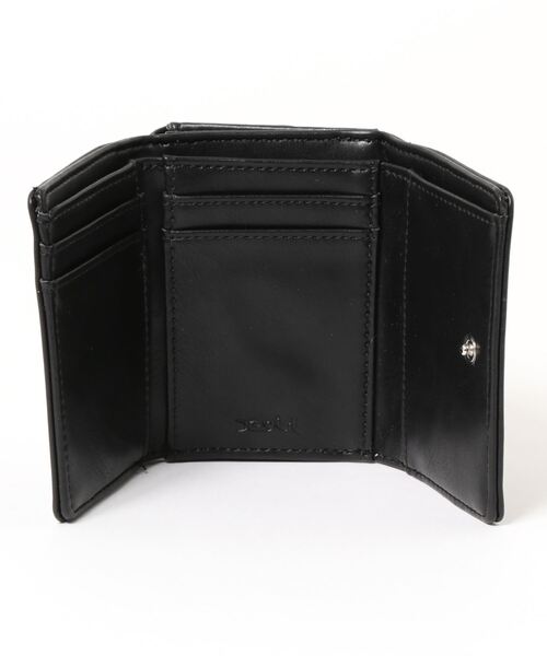 X-girl(エックスガール)の「【X-girl /エックスガール】 FAUX LEATHER MINI WALLET(財布・レディース・ブラック/パープル/ライトグリーン・FREE)」の6枚目の写真